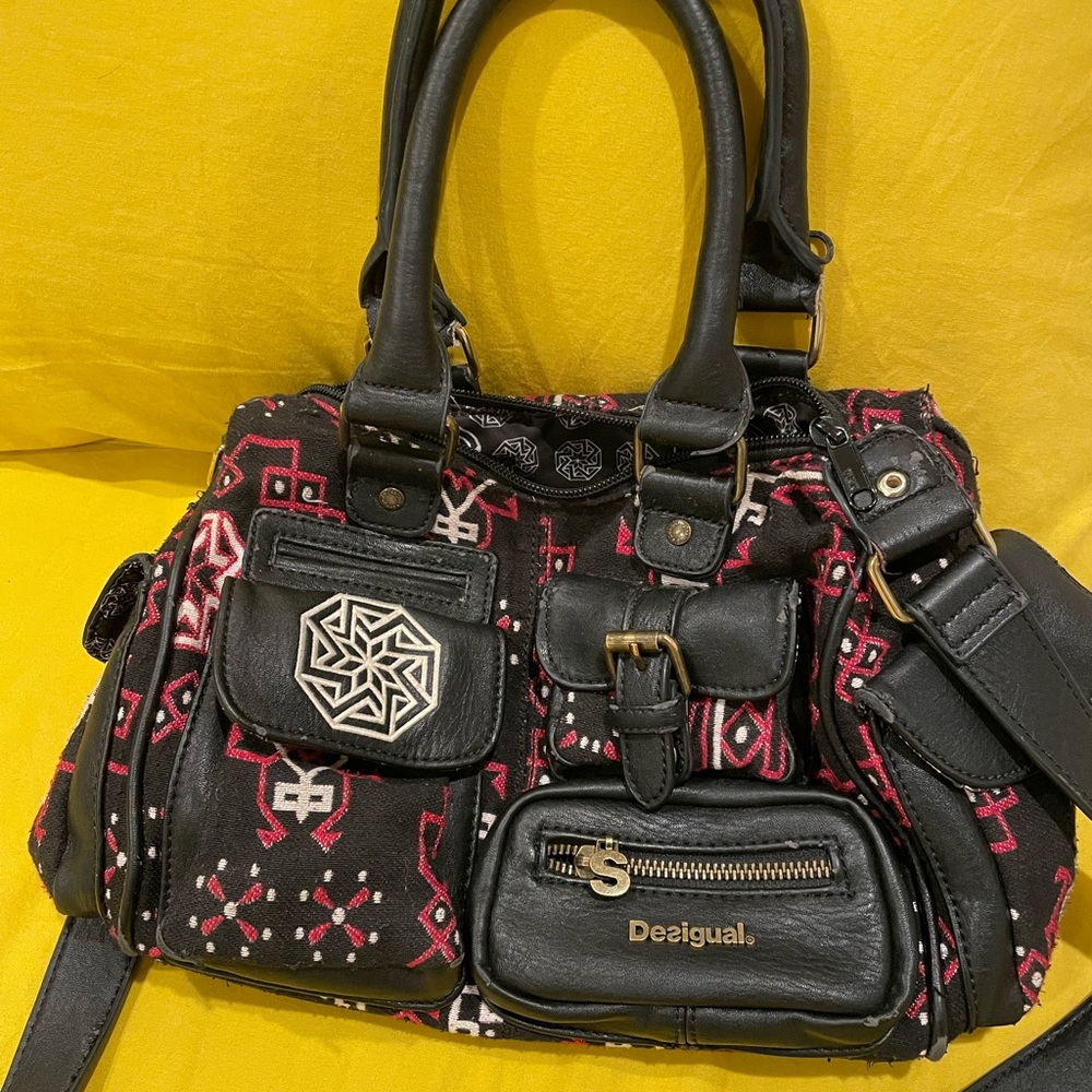 Desigual canvas purse